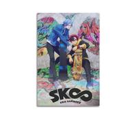 JUYERGWERKJ SK8 The Infinity Anime Posters Aesthetic Wall Art Decorative Poster Decor Vintage Canvas Painting for Living Room Bed Room 16x24inch(40x60cm) Unframe-style