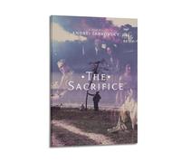 JUYERGWERKJ The Sacrifice Posters Aesthetic Wall Art Decorative Poster Decor Vintage Canvas Painting for Living Room Bed Room 24x36inch(60x90cm) Frame-style