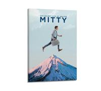 JUYERGWERKJ The Secret Life of Walter Mitty Posters Aesthetic Wall Art Decorative Poster Decor Vintage Canvas Painting for Living Room Bed Room 24x36inch(60x90cm) Frame-style