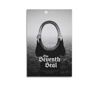JUYERGWERKJ The Seventh Seal Posters Aesthetic Wall Art Decorative Poster Decor Vintage Canvas Painting for Living Room Bed Room 20x30inch(50x75cm) Unframe-style