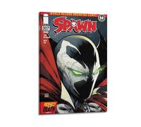 JUYERGWERKJ Todd McFarlane's Spawn（2） Posters Aesthetic Wall Art Decorative Poster Decor Vintage Canvas Painting for Living Room Bed Room 16x24inch(40x60cm) Frame-style