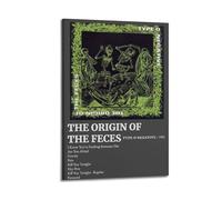 JUYERGWERKJ Type O Negative The Origin of The Feces Posters Aesthetic Wall Art Decorative Poster Decor Vintage Canvas Painting for Living Room Bed Room 24x36inch(60x90cm) Frame-style