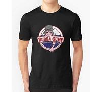 JUYHGGTFY Bubba Gump Shrimp T Shirt Forest Gump Tom Hanks Film Movie(Small)
