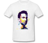 JUYHGGTFY Edongquwe Mens Particular Tshirt Adam Levine White(X-Large)