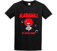 JUYHGGTFY Men's Alabama 3 Hits and Exit Wounds Regular Fit T Shirt(3X-Large)