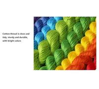 JUYIYUANFUZH Cross Stitch Starter Kits Windmill Sunset 4 Adults DIY Embroidery Kit Beginners Children Wall Home DéCor 11CT: 15.7 * 19.7In