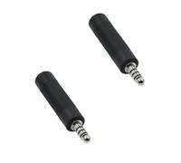 JUYODE 2 Pcs TP-120 Military to Civilian Headset Adapter U-174 NATO-US to Commercial Transition Converter Standard 7.0mm Plug Connector