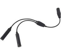 JUYODE GA Dual Plug General Aviation Headset to Airbus XLR 5-Pin Adapter Aircraft Pilot Airplane Headphones Connector (2-GA-Airbus)
