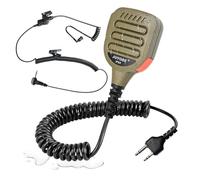 JUYODE Radio Microphone Shoulder Handheld Speaker Mic for GXT LXT X-Talker GXT1000VP4 GXT1000 LXT500VP3 GXT1050VP4 lxt600 AVPH10 GMRS FRS Radio (128-Tan)