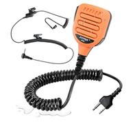 JUYODE Radio Microphone Shoulder Handheld Speaker Mic for GXT LXT X-Talker GXT1000VP4 GXT1000 LXT500VP3 GXT1050VP4 lxt600 AVPH10 GMRS FRS Radio (128-Orange)