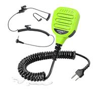 JUYODE Radio Microphone Shoulder Handheld Speaker Mic for GXT LXT X-Talker GXT1000VP4 GXT1000 LXT500VP3 GXT1050VP4 lxt600 AVPH10 GMRS FRS Radio (128-Green)