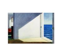 JUYOZ Edward Hopper Painters' Works（Rooms By The Sea） Posters Decorative Painting Canvas Wall Art Living Rooms Bedroom Painting 24x36inch(60x90cm)