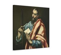 JUYOZ El Greco Painter Works《Apostle St Paul》Poster Home Decor Wall Art Hanging Picture Print Bedroom Decorative Paintings Room Aesthetic 12x12inch(30x30cm)