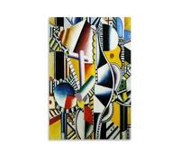 JUYOZ Fernand Leger Painter Works《Propellers 2nd State》Poster Art Canvas Painting Decor Wall Print Photo Home Modern Decoratives 12x18inch(30x45cm)