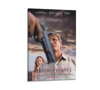 JUYRRGGRG A HISTORY OF VIOLENCE Posters Canvas Cover Wall Art Print Aesthetic Poster Modern Art Painting for Living Room 20x30inch(50x75cm) Frame-style