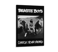 JUYRRGGRG Beastie Boys - Check Your Head Posters Canvas Cover Wall Art Print Aesthetic Poster Modern Art Painting for Living Room 20x30inch(50x75cm) Frame-style