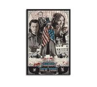 JUYRRGGRG GANGS Of NEW YORK Posters Canvas Cover Wall Art Print Aesthetic Poster Modern Art Painting for Living Room 20x30inch(50x75cm) Unframe-style