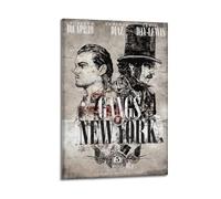 JUYRRGGRG GANGS Of NEW YORK1 Posters Canvas Cover Wall Art Print Aesthetic Poster Modern Art Painting for Living Room 08x12inch(20x30cm) Frame-style