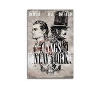 JUYRRGGRG GANGS Of NEW YORK1 Posters Canvas Cover Wall Art Print Aesthetic Poster Modern Art Painting for Living Room 12x18inch(30x45cm) Unframe-style
