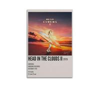 JUYRRGGRG Head in The Clouds II by 88rising Artists Posters Canvas Cover Wall Art Print Aesthetic Poster Modern Art Painting for Living Room 16x24inch(40x60cm) Unframe-style