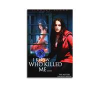 JUYRRGGRG I Know Who Killed Me Posters Canvas Cover Wall Art Print Aesthetic Poster Modern Art Painting for Living Room 12x18inch(30x45cm) Unframe-style