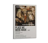 JUYRRGGRG Place We Were Made by Maisie Peters Posters Canvas Cover Wall Art Print Aesthetic Poster Modern Art Painting for Living Room 24x36inch(60x90cm) Frame-style