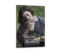 JUYRRGGRG RACHEL GETTING MARRIED Posters Canvas Cover Wall Art Print Aesthetic Poster Modern Art Painting for Living Room 16x24inch(40x60cm) Frame-style