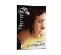 JUYRRGGRG RACHEL GETTING MARRIED1 Posters Canvas Cover Wall Art Print Aesthetic Poster Modern Art Painting for Living Room 24x36inch(60x90cm) Frame-style
