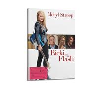 JUYRRGGRG RICKI And The FLASH1 Posters Canvas Cover Wall Art Print Aesthetic Poster Modern Art Painting for Living Room 12x18inch(30x45cm) Frame-style