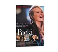JUYRRGGRG RICKI And The FLASH2 Posters Canvas Cover Wall Art Print Aesthetic Poster Modern Art Painting for Living Room 08x12inch(20x30cm) Frame-style
