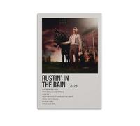 JUYRRGGRG Rustin' In The Rain by Tyler Childers Posters Canvas Cover Wall Art Print Aesthetic Poster Modern Art Painting for Living Room 12x18inch(30x45cm) Unframe-style
