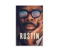 JUYRRGGRG Rustin Posters Canvas Cover Wall Art Print Aesthetic Poster Modern Art Painting for Living Room 24x36inch(60x90cm) Unframe-style