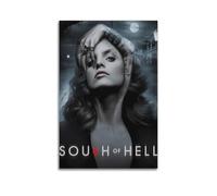JUYRRGGRG South of Hell Posters Canvas Cover Wall Art Print Aesthetic Poster Modern Art Painting for Living Room 20x30inch(50x75cm) Unframe-style
