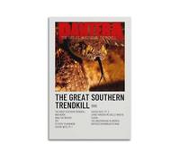 JUYRRGGRG The Great Southern Trendkill • Pantera Posters Canvas Cover Wall Art Print Aesthetic Poster Modern Art Painting for Living Room 08x12inch(20x30cm) Unframe-style