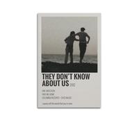 JUYRRGGRG They Don’t Know About Us One Direction Larry Posters Canvas Cover Wall Art Print Aesthetic Poster Modern Art Painting for Living Room 20x30inch(50x75cm) Unframe-style