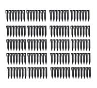 Juyutdey 100pcs Lawn Mower Peg Boundary Nail Ground Spikes Fixing Pins for Securely Anchoring Robot Mower Lawn Mower Accessories
