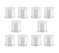 Juyutdey 10pcs 0.2mm Diameter Clear Nylon Fish Fishing Line Spool Beading String