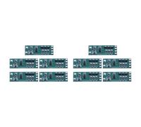 Juyutdey 10Pcs 3-12V Flashing LED Light Module Red Blue Pair Flashing for Car Model Bicycle Electric Vehicle Safety Light
