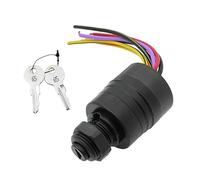 Juyutdey 1Set Replacement Parts For Mercury Outboard Ignition Key Switch 6 Wire Replaces 17009A2 Outboard MP41070-2