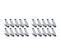 Juyutdey 20 Pcs Marine Boat Lights,12V 24V Waterproof Boat Interior Navigation Strip Light Deck Transom Step Cockpit Lighting,E