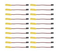 Juyutdey 20X 90 to 180 Degree Servo Expander Increase Steering Gear Angle Extender 3.6-16V Spare Parts for RC Boat Robot Arm