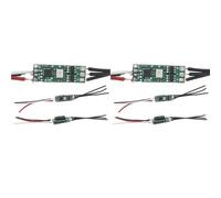 Juyutdey 2X 1S DC 3V-6V 3.7V 3.5A Mini BLDC Brushless Motor Driver Board Electric Regulator Drive for Brushless Motor Green