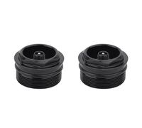 Juyutdey 2X Bike Front Fork Valve Nut Bicycle Air Fork Cap Assembly Thread 31xP1.0mm Valve Core Bicycle Part
