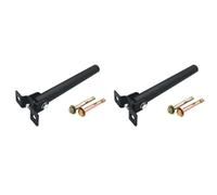Juyutdey 2X T Bar Row Platform Attachment Install on Floor or Wall Holder for Barbell Bars Exercises Gym Equipment,25mm