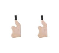 Juyutdey 2X Wooden Deadlift Jack Barbell Jack Barbell Lift Jack for Weight Training Bar, Barbell Stand Barbell Lifting Board