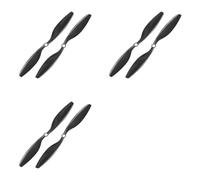 Juyutdey 3X Black 10x4.5 Inch1045 Carbon Fiber Spiral Propeller Forward and Reverse Two-Blade Propeller for Multicopter
