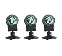 Juyutdey 3X Compass Dashboard Dash Mount Navigation Car Boat Truck Suction Black