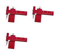 Juyutdey 3X Model Equidistant Scribing Ruler Parallel Scribers Create Contour Isometric Parallel Scribe Building Tools