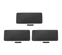 Juyutdey 3X Pilates Workout Mat Thick 60X25X1.5Cm Yoga Knee Pad Cushion Extra Support for Knees Wrists Elbows Black