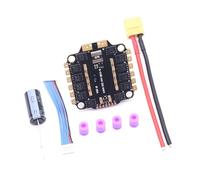 Juyutdey 4INI 45A ESC Board Supporting 3-6S Brushless Motor Support DShot300 600/Multishot/Oneshot FPV UAV F4 Flight Control